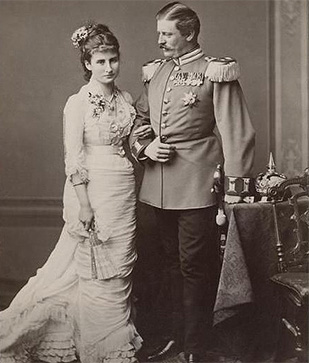 Луиза и принц Фридрих Гогенцоллерн-Зигмаринген  