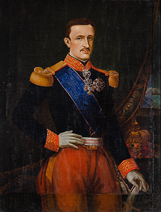 Франциск II, последний король обеих Сицилий. 1860