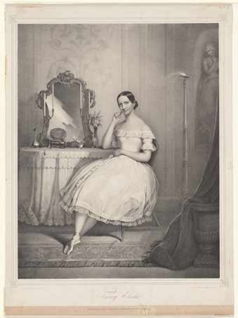 Фанни Эльслер, австрийская балерина 